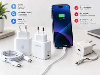 Можно ли заряжать iPhone неоригинальным блоком питания Можно ли заряжать iPhone неоригинальным блоком питания