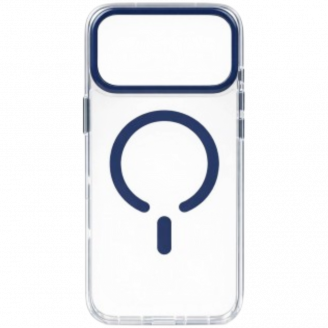 Чехол AceCase Crystal Shield Blue 17 pro 17 pro max