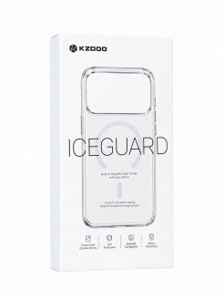 Чехол KZDOO (K-DOO) Iceguard MagSafe для iPhone 18 Pro Clear Чехол KZDOO (K-DOO) Iceguard MagSafe для iPhone 18 Pro Clear